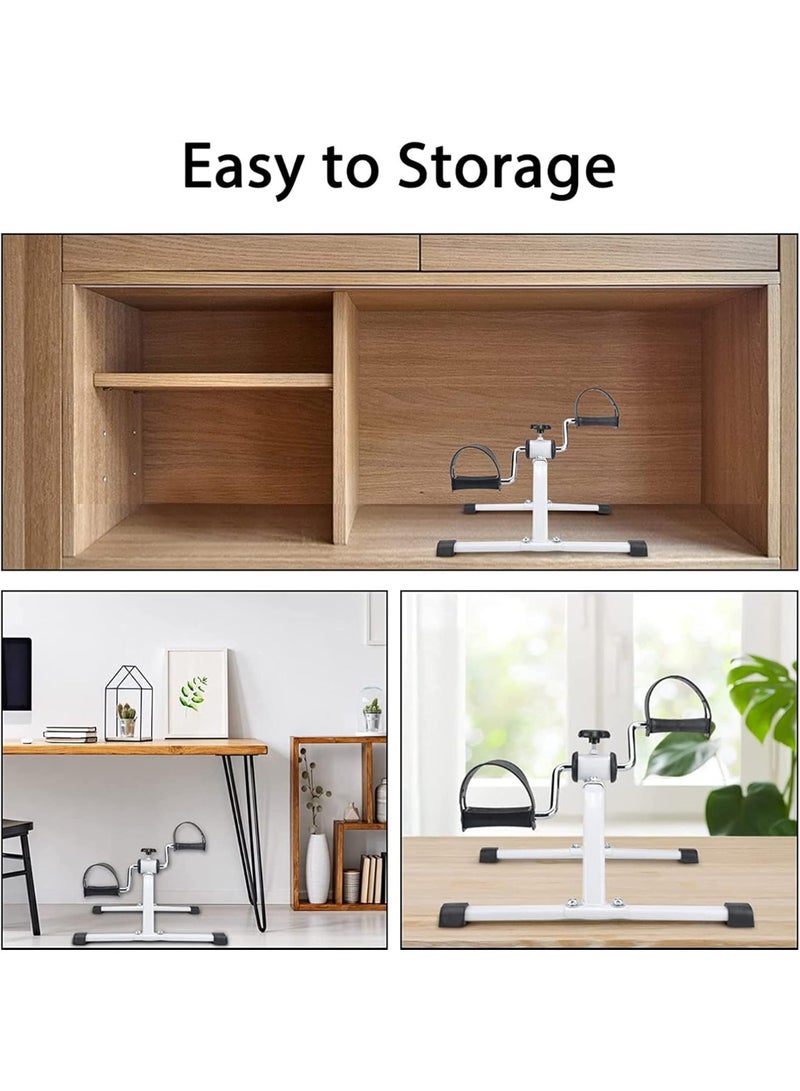 DubaiGallery Mini Pedal Exerciser Machine for Arms and Legs, Under Desk Exercise Bike for Home Fitness, Rehabilitation and Physiotherapy - Image 4